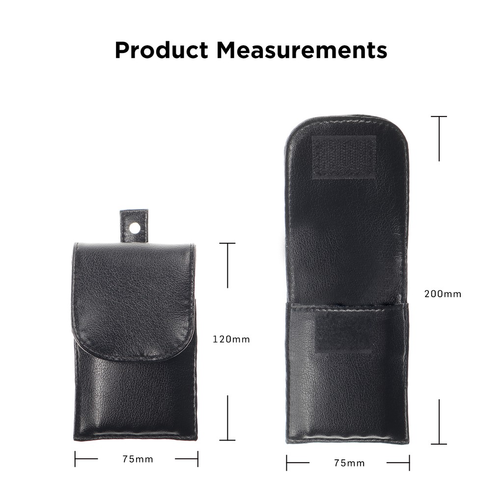 Túi đựng cọ vẽ SeamiArt bằng da PU có thể đựng tối đa 5 cọ tiện dụng khi đi du lịch