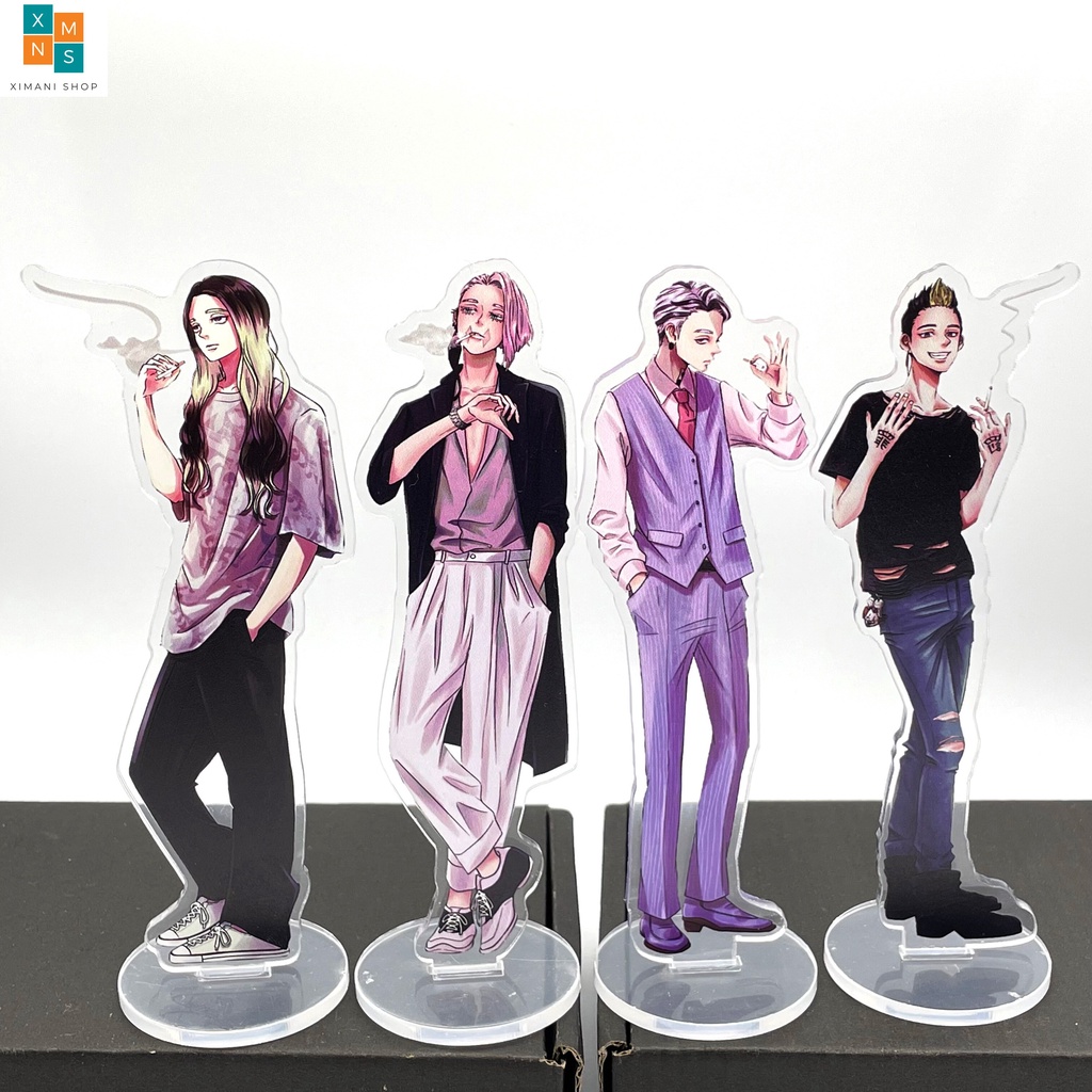 18 Mẫu Standee Mô Hình Tokyo Revengers Anime Nhân Vật Bằng Acrylic Mica Trưng Bày Cao 15cm - Kịch Trường Của Takemichi