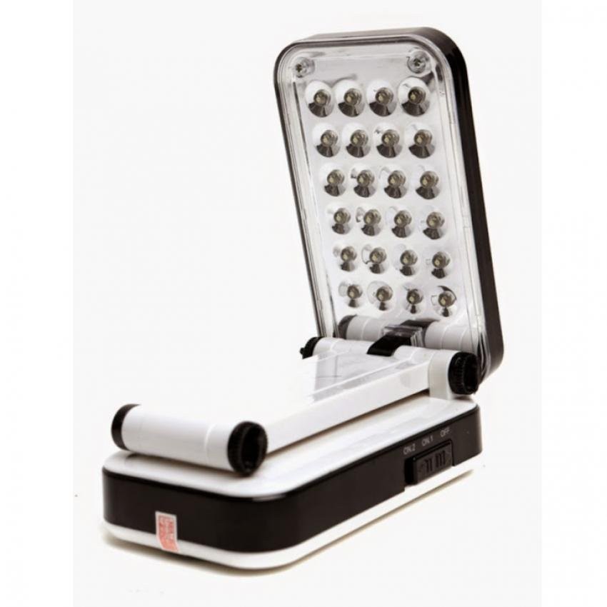 Đèn Led Để Bàn Sạc Tích Điện 24 Bóng Gấp Gọn Tiện Dụng