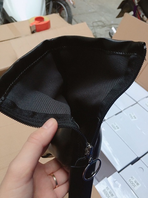 BOOT LỬNG DA MỀM HỞ MŨI GÓT VUÔNG 7 PHÂN (FULLBOX ẢNH THẬT) | BigBuy360 - bigbuy360.vn