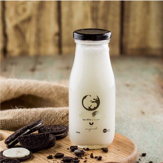 COMBO 50 CHAI SỮA THỦY TINH TRÒN NẮP THIẾC (THIẾT) 300ML ĐỰNG HẠT NGŨ CỐC, SINH TỐ, CHƯNG YẾN