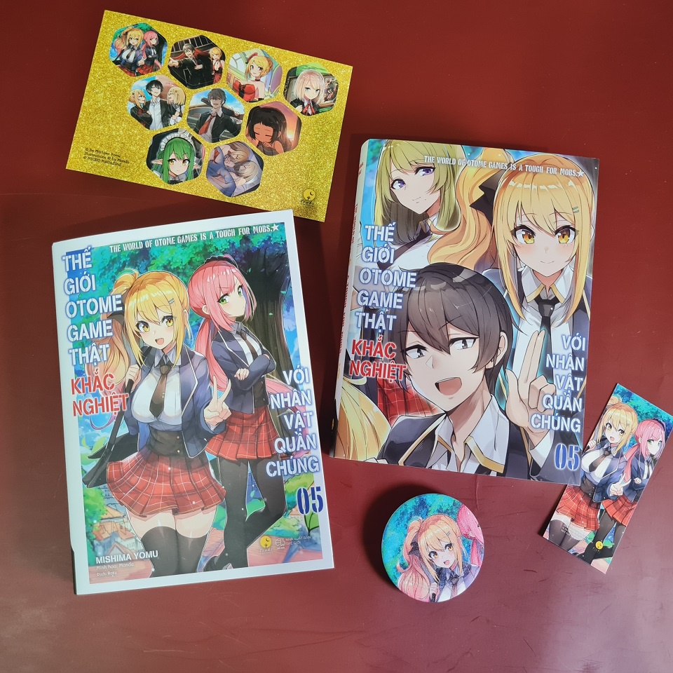 Sách - Thế Giới Otome Game Thật Khắc Nghiệt Với Nhân Vật Quần Chúng