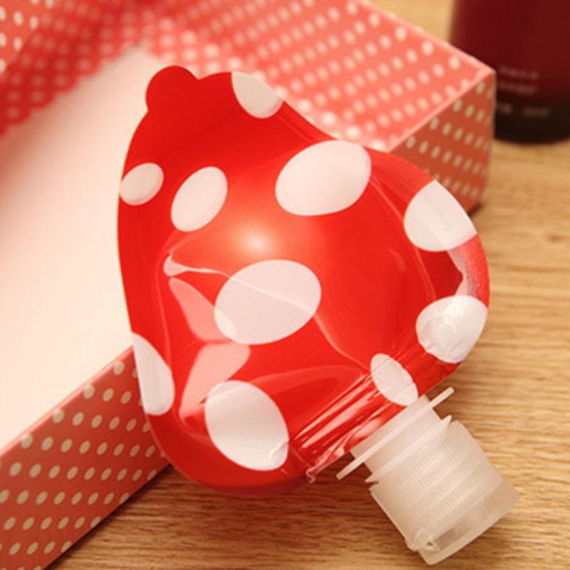 Youyo Túi Nhựa Rỗng Mini Hình Tam Giác Đựng Dầu Gội Đầu Kem Dưỡng Da