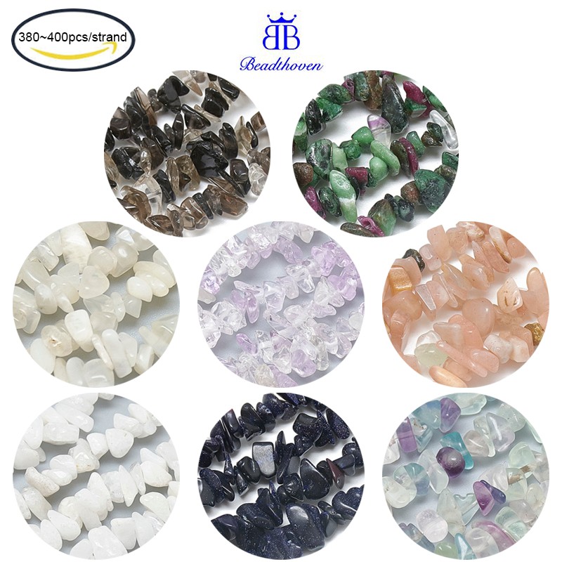 Sợi Hạt Đá Fluorite Màu Sắc Nhân Tạo Dùng Làm Đồ Trang Trí Thủ Công