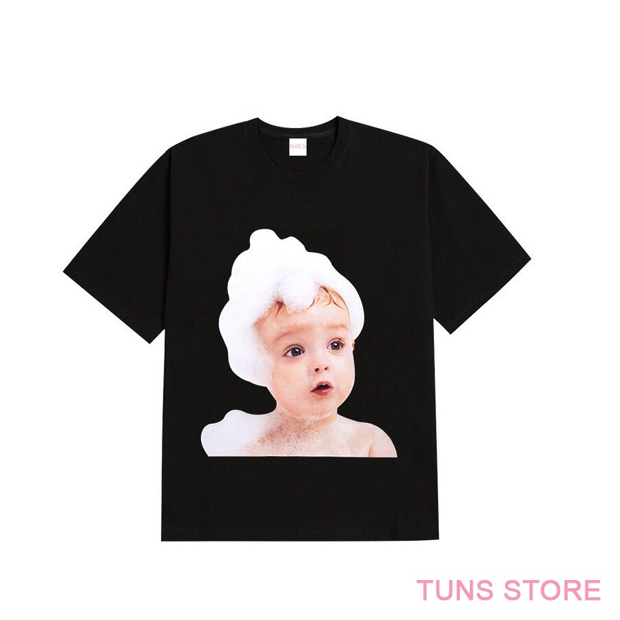 Áo Thun ADLV TEE baby Face Áo Phông In Hình Em Bé xà phòng Hàng Replica