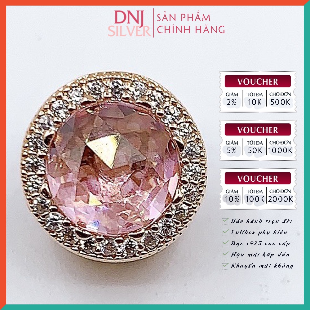 Vòng tay bạc 925 cao cấp - Vòng tay charm bạc Crane Lucky Bracelet, mang ý nghĩa may mắn, tình yêu, an lành - DNB042