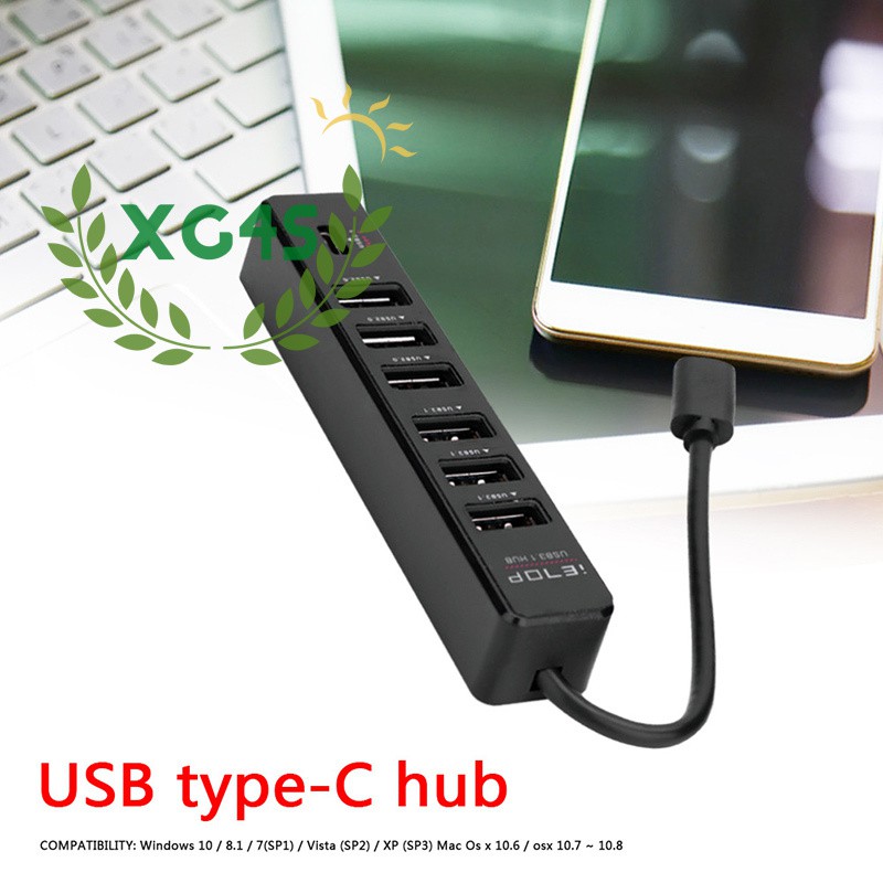 Bộ Chia 4 / 7 Cổng Usb 3.1 Hub Đa Năng Usb 3.1 Cho Laptop Pc @ My | BigBuy360 - bigbuy360.vn