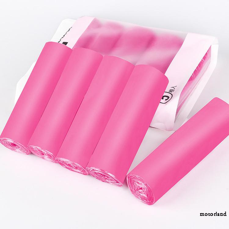 5 Cuộn Túi Đựng Rác Màu Đen/Xanh/Vàng/Hồng/Tím Cho Cắm Trại