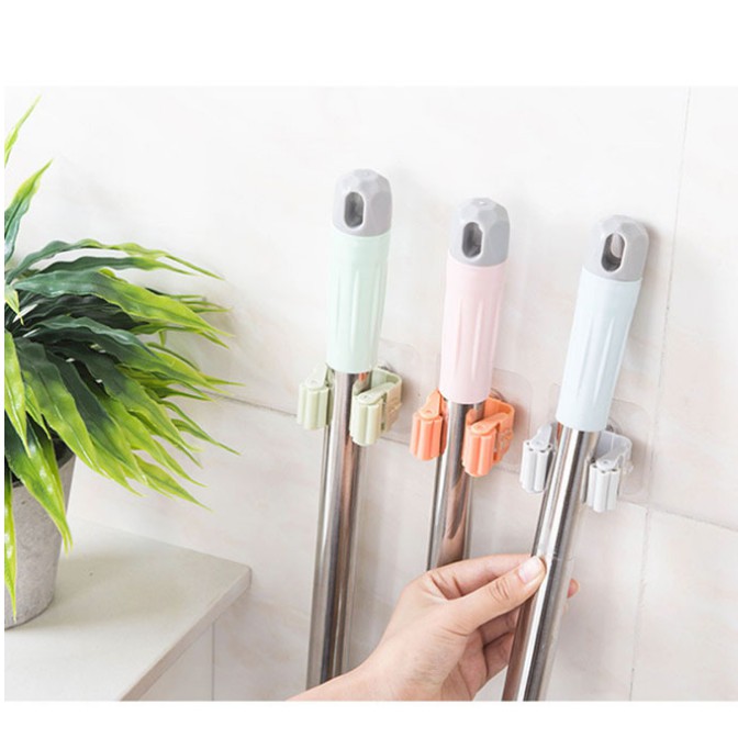 Kẹp treo đồ, treo chổi, dụng cụ nhà bếp đa năng mẫu mới giá rẻ không cần khoan tường siêu tiện dụng- mã 112