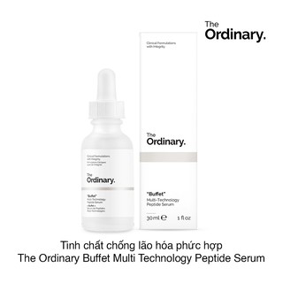 (Hàng US) - The Ordinary Buffet serum - Serum Chống Lão Hoá