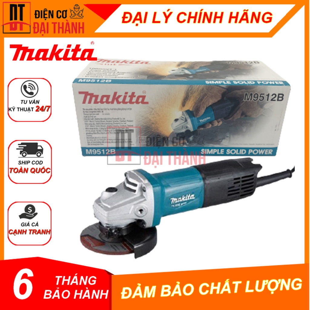 Máy Mài Góc 100mm Makita M9512B 720W
