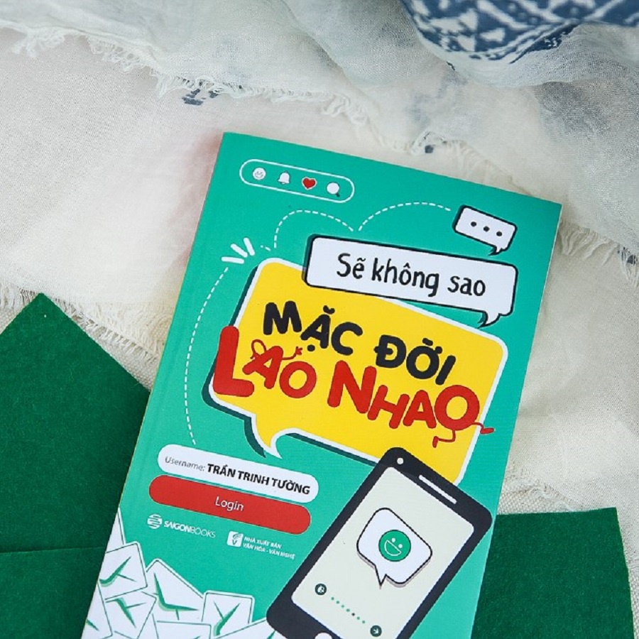 SÁCH: Sẽ không sao mặc đời lao nhao - Tác giả Trần Trinh Tường