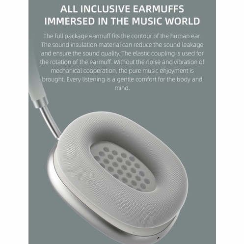 Tai Nghe Bluetooth ChụP Tai P9 Tai Nghe ChụP Tai Bluetooth Gaming Có Micro đàM ThoạI GiảM TiếNg ồN ThôNg Minh - 7kingdom