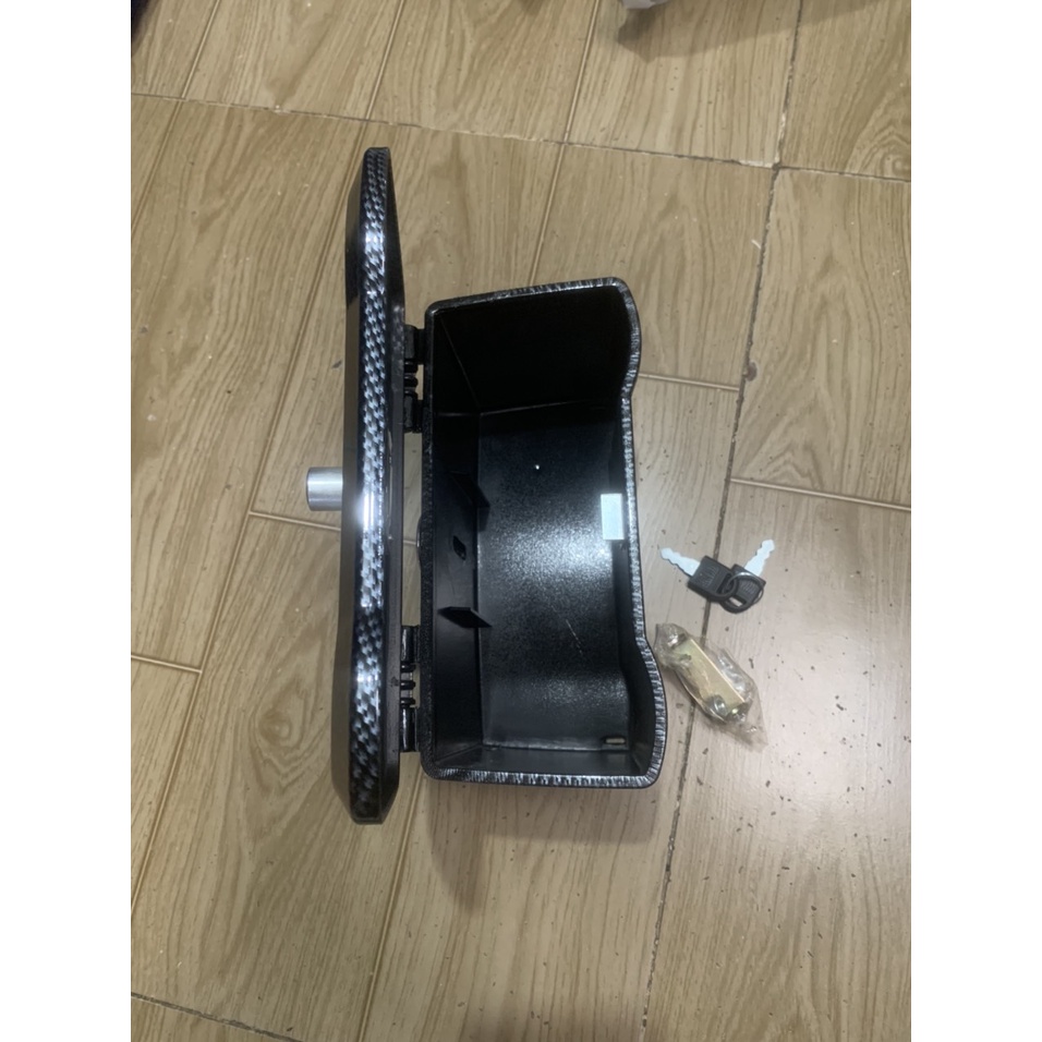 Thùng giữa xe WINNER X và V1 và V3 kiểu mini màu cacbon