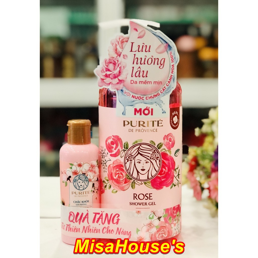 SỮA TẮM PURITE 850ml ( TẶNG KÈM Quà Tặng Ngẫu Nhiên )