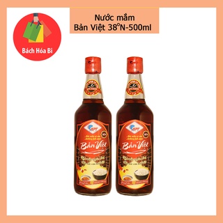 Nước mắm cá cơm BẢN VIỆT APT 38N - 500ml