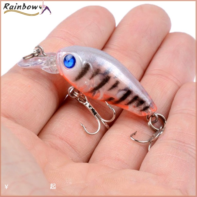 Mồi Giả Câu Cá Bằng Nhựa Cứng 4.5Cm / 4g