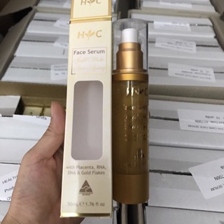 Serum dưỡng da chống lão hoá heathy care nhau thai cừu và tinh thể vàng 50ml