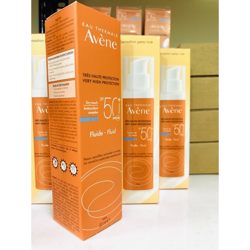 Kem chống nắng Avène Very High Protection SPF 50+