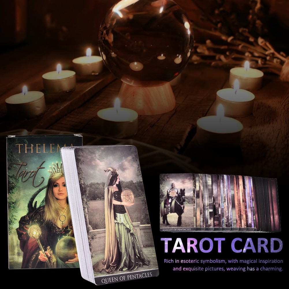 new !!!! 78 Thelema Tarot card games