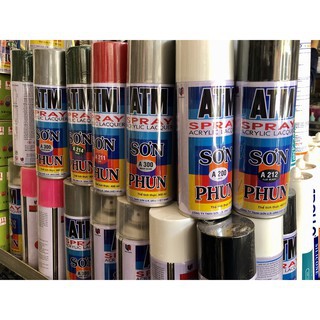 Sơn Xịt ATM Chính Hãng 400ml Đủ Các Màu