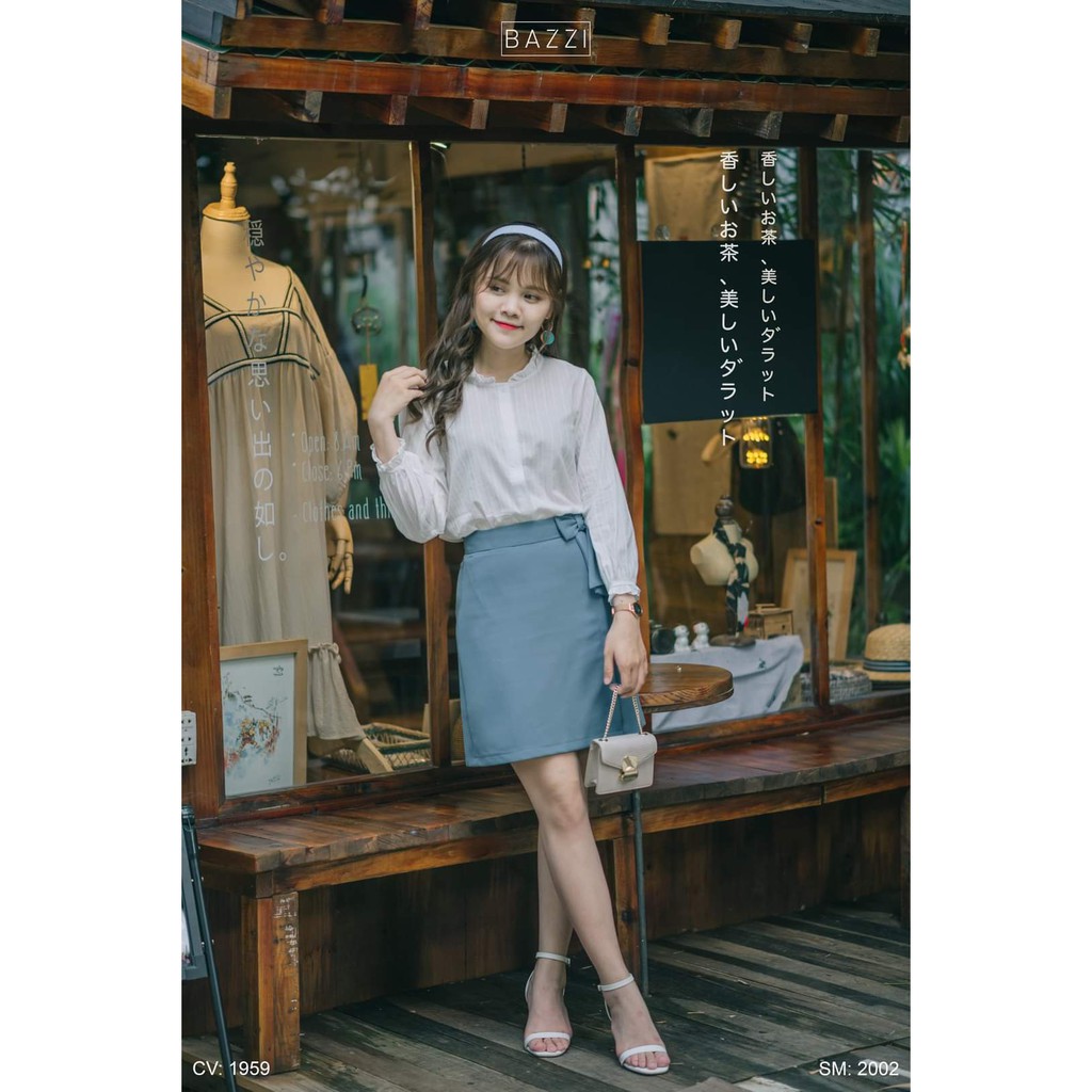 Chân váy nơ- made by bazzi fashion | BigBuy360 - bigbuy360.vn
