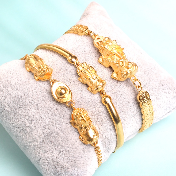 Vòng Tay Vàng Giả Xinh Xắn Thời Trang Cho Nữ