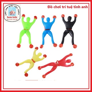 Đồ Chơi Dính Tường Siêu Nhân Bò Và Ném Dính Tường Cho Bé Giải Trí