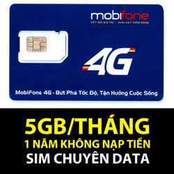 sim thẻ data 2.1g su dung 30 ngày sim mobi 48gb sd nguyên 1 năm thẻ 1.4g