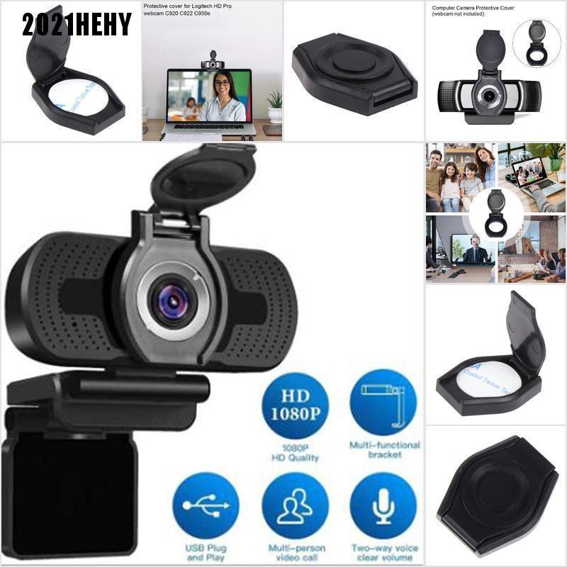 [2021HE] Webcam Privacy Cover Lens Cover Cap Hood for Logitech HD Pro C920 C922 C930e #HY