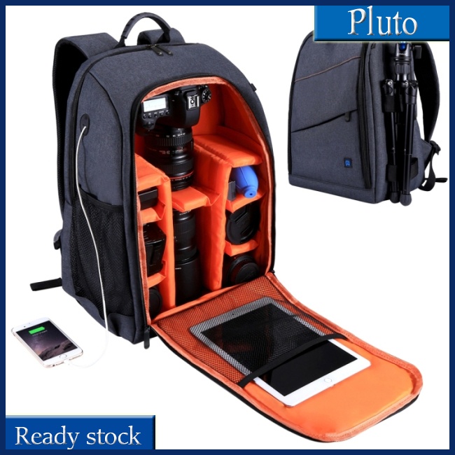 Mới Ba Lô PULUZ Chống Nước Chống Sốc Cho Máy Ảnh DSLR SLR