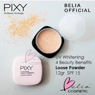Image of ❤ BELIA ❤ Pixy UV Whitening 4 Beauty Benefit Loose Powder ( Bedak tabur ) 12g