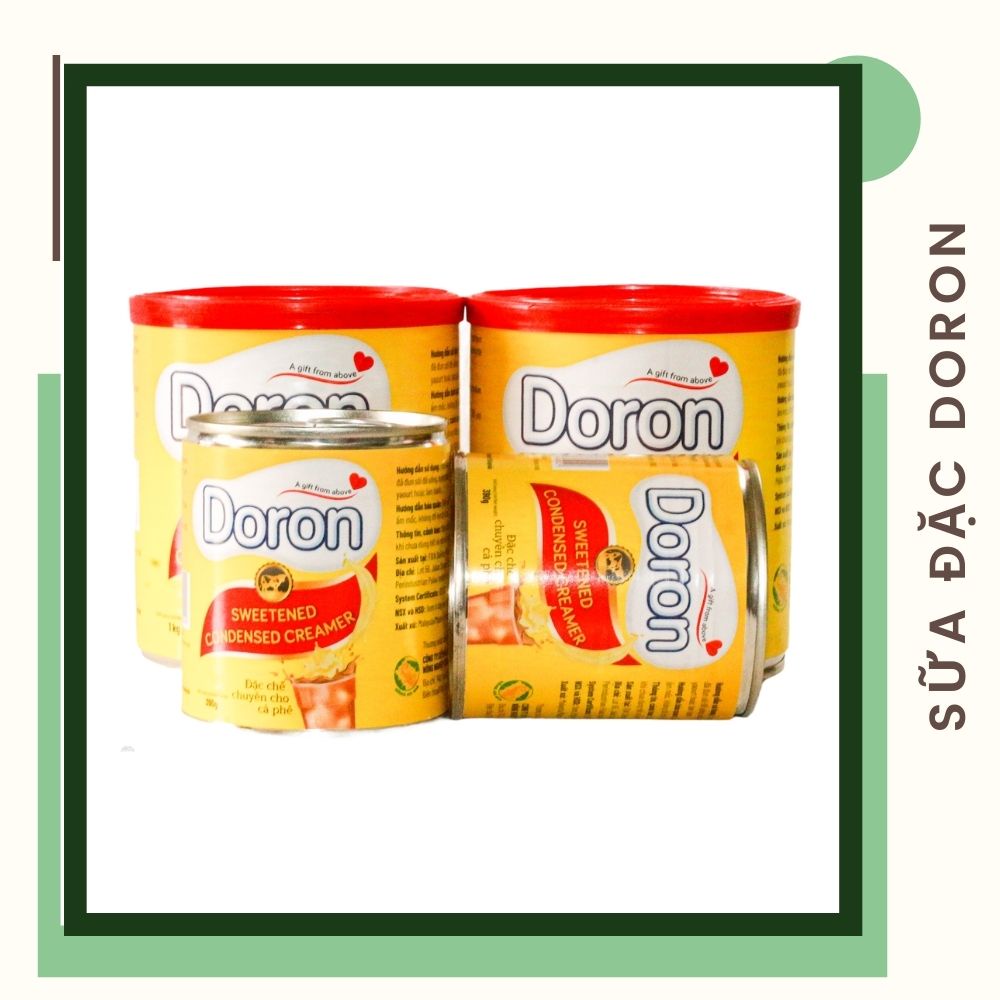 Sữa đặc Doron 390gr - Sữa đặc có đường, pha chế, làm bánh | BigBuy360 - bigbuy360.vn