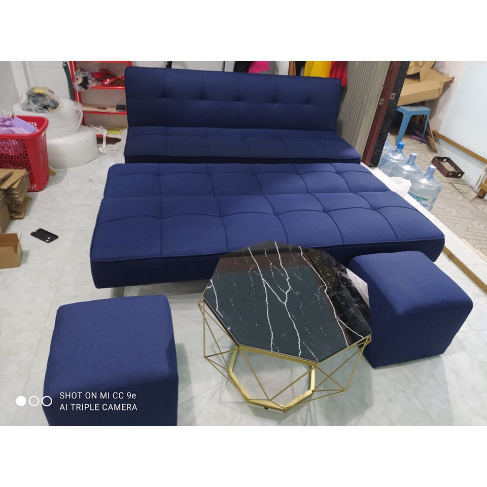 Xả Kho Thanh Lý Lô Ghế Sofa Bed Xuất Khẩu Chính Hãng Serta Chân Inox - Sofa Giường Thông Minh 3 Chức Năng