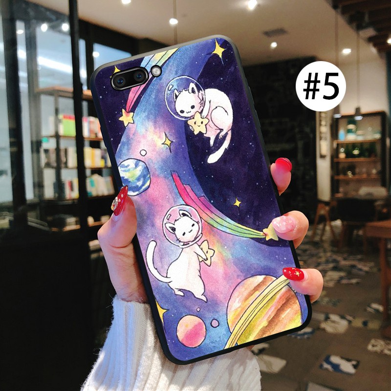 ỐP LƯNG OPPO A3 F9 A7 F1S F3 F5 F7 F7Youth Casing starry sky Matte Case Soft Cover