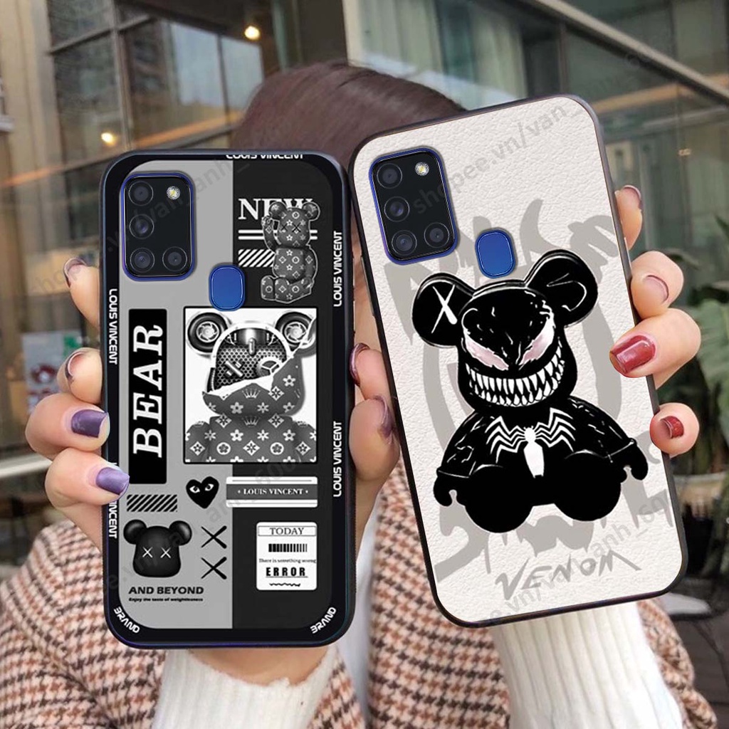 Ốp lưng Samsung A21s hình kaws, bear brick, venom thời trang siêu ngầu