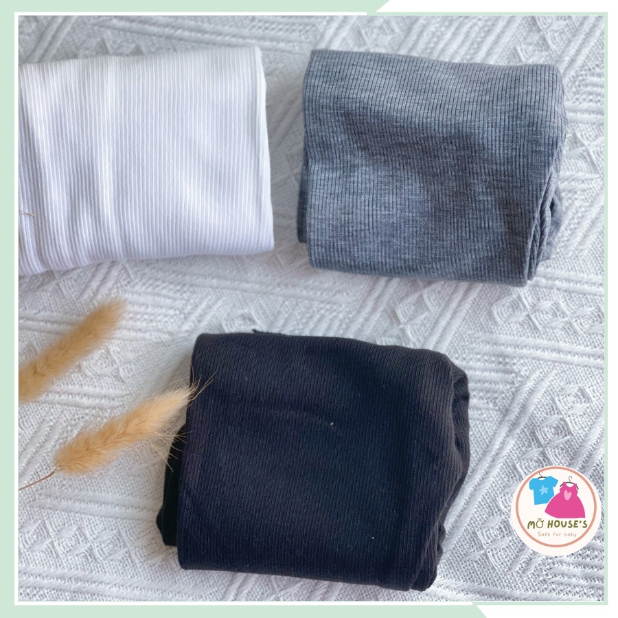 Quần legging cotton tăm, quần giữ nhiệt cho bé gái từ 10kg đến 20kg QLG02