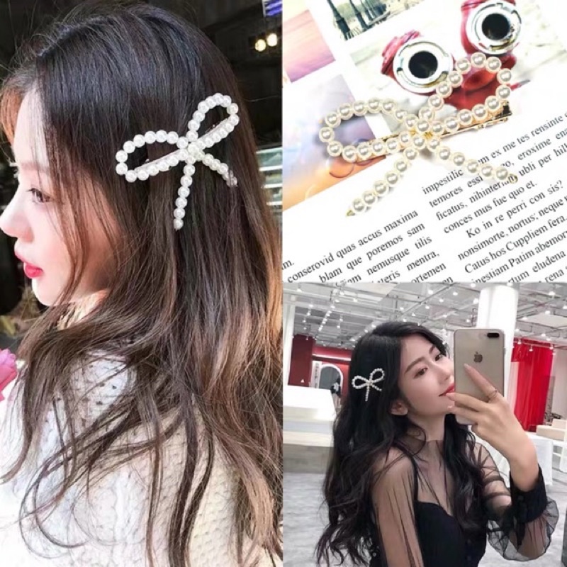 Kẹp tóc, ghim tóc cực sang trọng [6 MẪU HOT]
