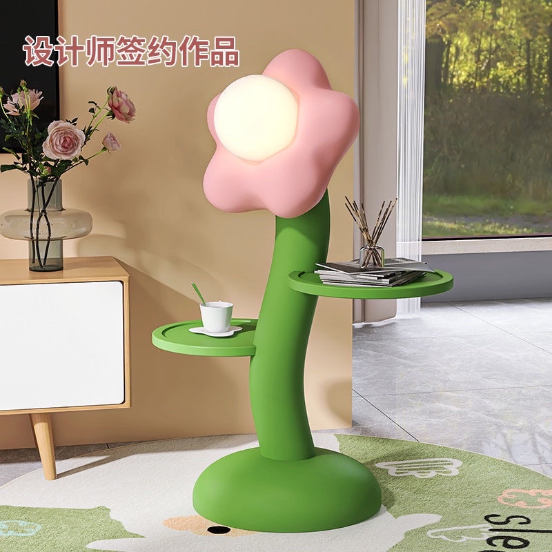 Đèn ngủ kèm khay để đồ phong cách hàn quốc