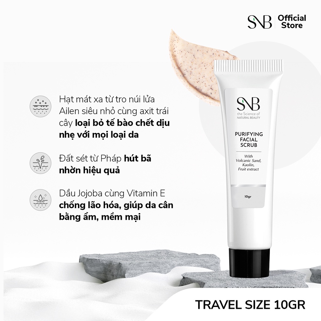 Kem Tẩy Tế Bào Chết - SNB Purifying Facial Scrub