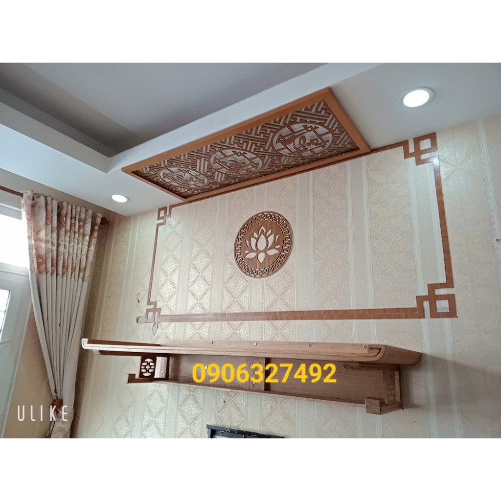 Phụ kiện trang trí bàn thờ 1m2 dành cho bàn thờ lớn