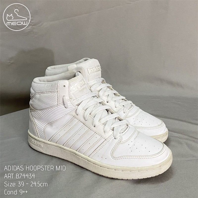 giày thể thao 2hand [ADIDAS HOOPSTER MID size 39]