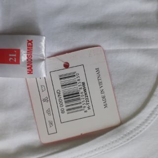 Áo ba lỗ Hanosmex ( hàng công ty)