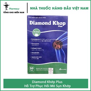 Viên Nhai Diamond Khớp Plus (Hộp 30 Viên) - Hỗ Trợ Phục Hồi Mô Sụn Khớp – Tổng Kho MiềnNam