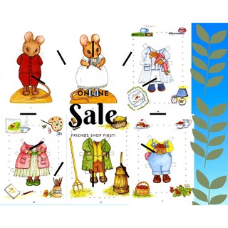 Búp bê giấy Cute Mouse