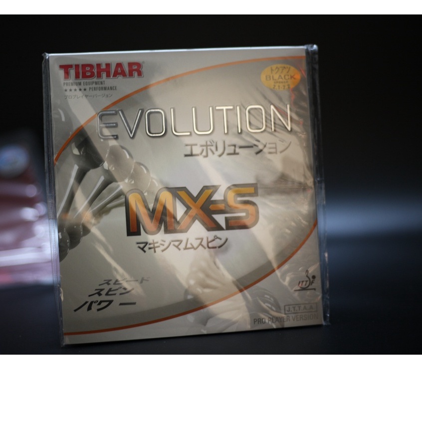 Mặt vợt bóng bàn Tibhat Evolution MXS (MX-S) [Max - spin siêu xoáy]