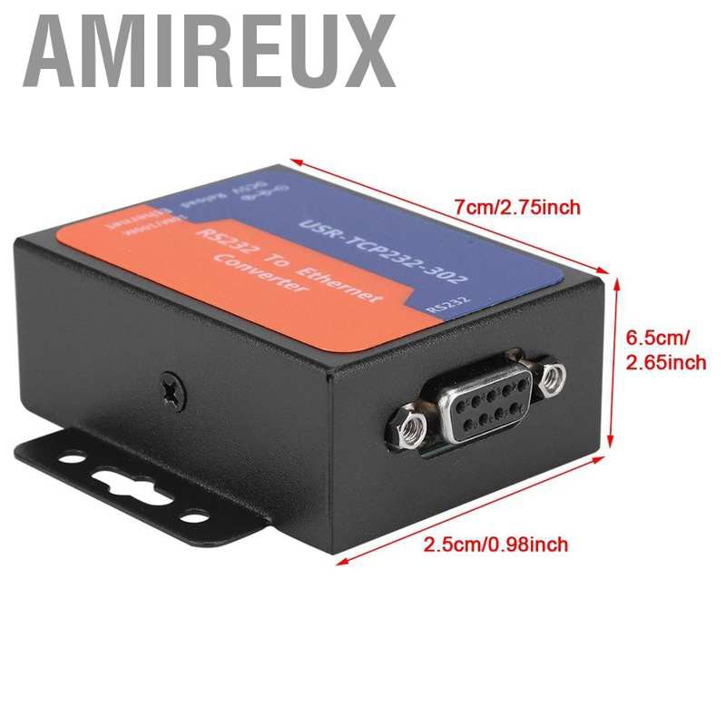 Mô Đun Chuyển Đổi Mạng Amirex Mini Rs232 Sang Ethernet Usr-Tcp232-302 Js