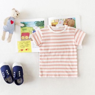 Áo thun kẻ cho bé 7-18kg