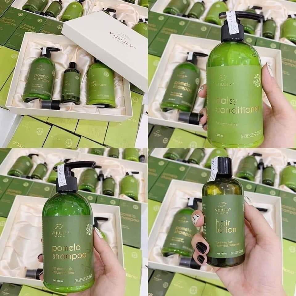 [GIẢM RỤNG RÕ RỆT] Dầu Gội Bưởi Cao Cấp ViJully - Kích Thích Mọc Tóc_Trị Rụng Tóc_Làm Dài Tóc_Phục Hồi Tóc Hư Tổn | BigBuy360 - bigbuy360.vn