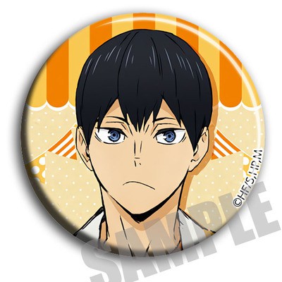 Huy hiệu IN HÌNH Haikyuu!! Vua bóng chuyền anime chibi dễ thương